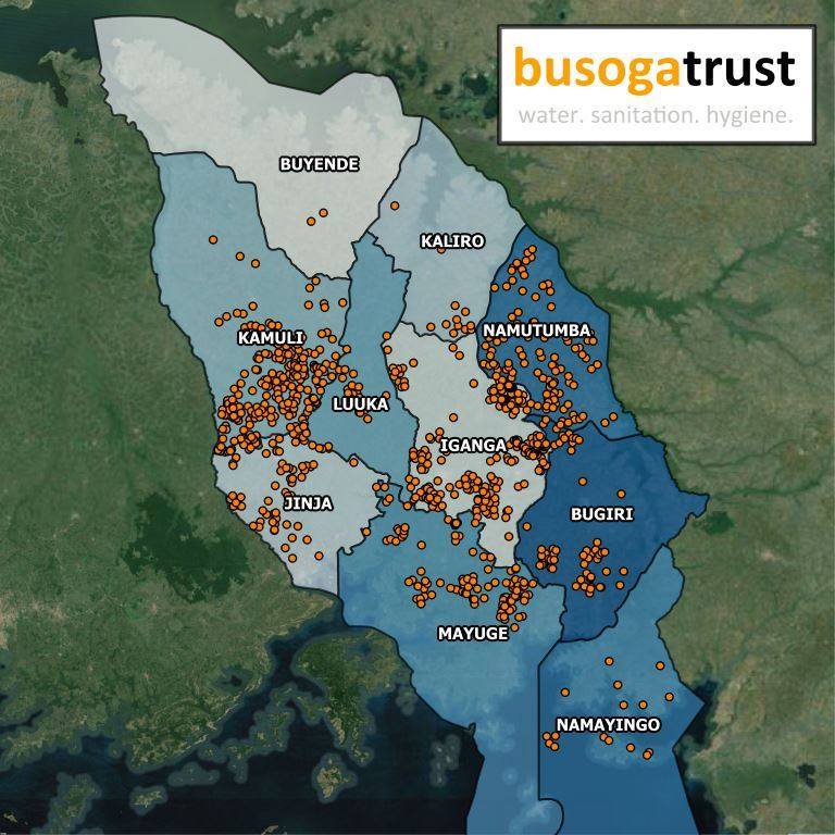 MAP OF BUSOGA 