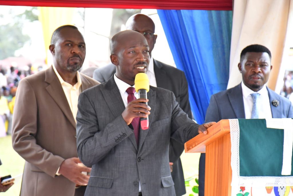 Director General Mula Anthony gives His remarks at luuka during the Region Prayer Final Day