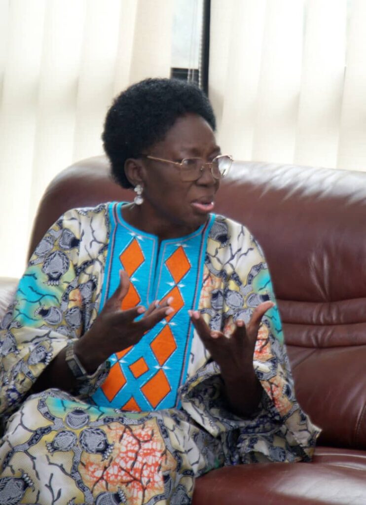 Rt. Hon. Rebecca Alitwala Kadaga addresses the visiting delegation from China Agricultural University