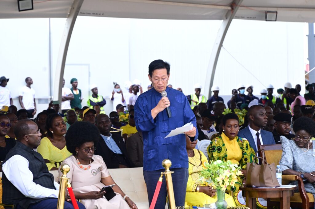 H.E Zhang Lizhong Chinese Ambassador to Uganda